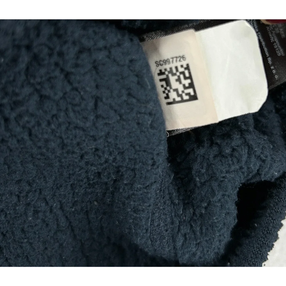 THE NORTH FACE Sweatshirt Mens M SDS Grid Fleece Jacket 1/2 Zip Pullover Blue